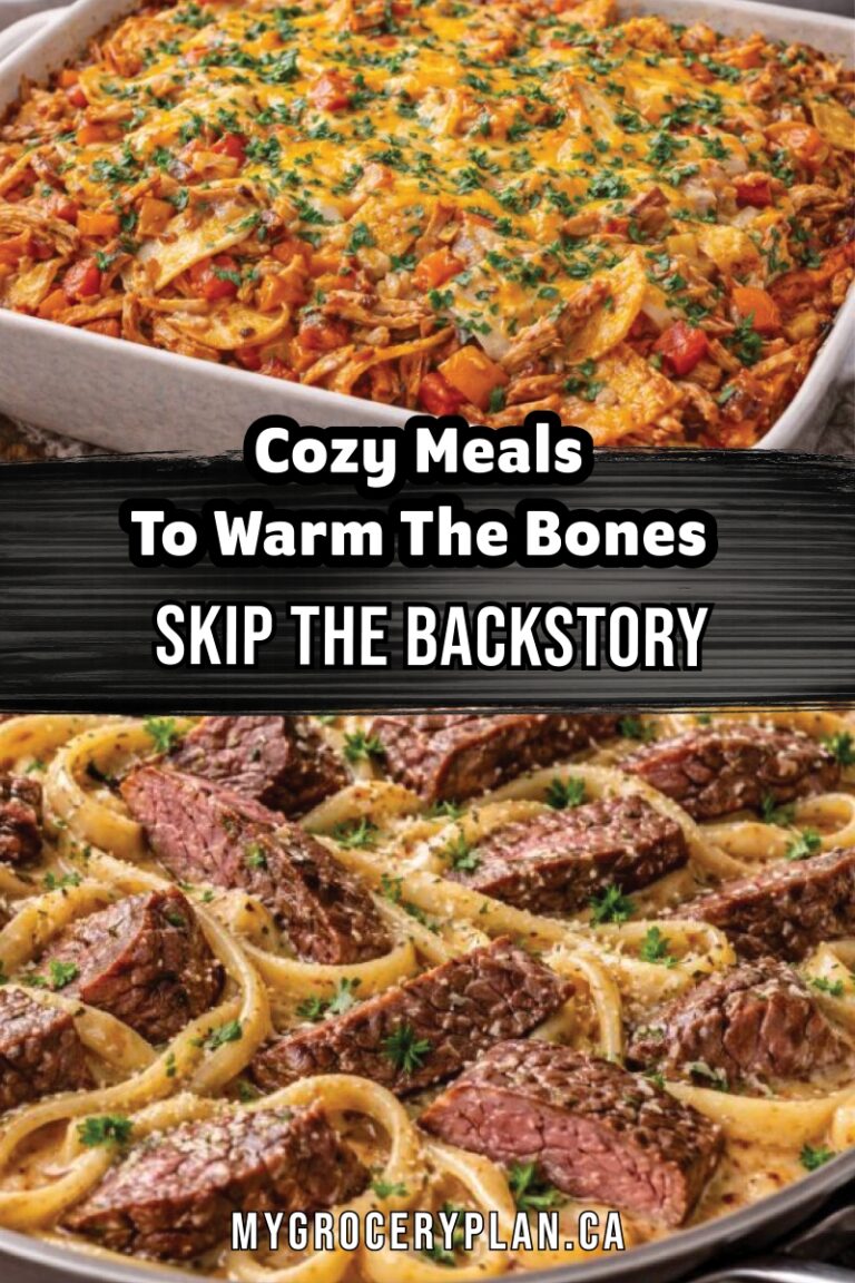 comforting food for cold days